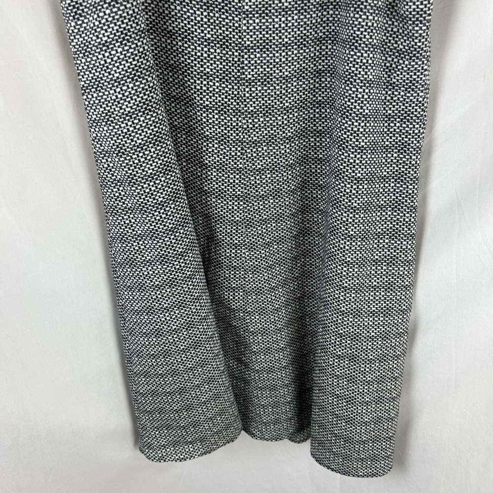 Karl Lagerfeld Paris Womens Black White Pearl Chain Tweed Print Shift Dress 2 - Picture 10 of 11